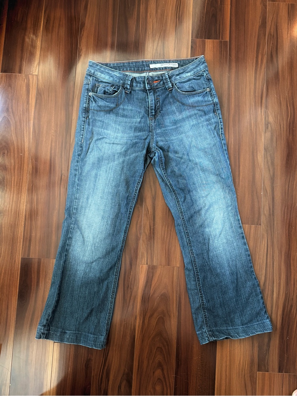 DKNY Vintage Women's Blue Wide-Leg Jeans